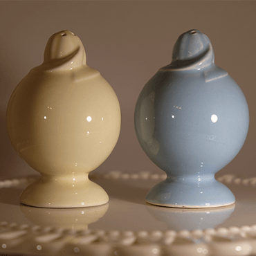 Blue and Yellow Raised Globes