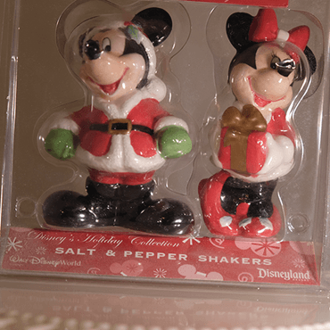 Santa Mickey and Minnie